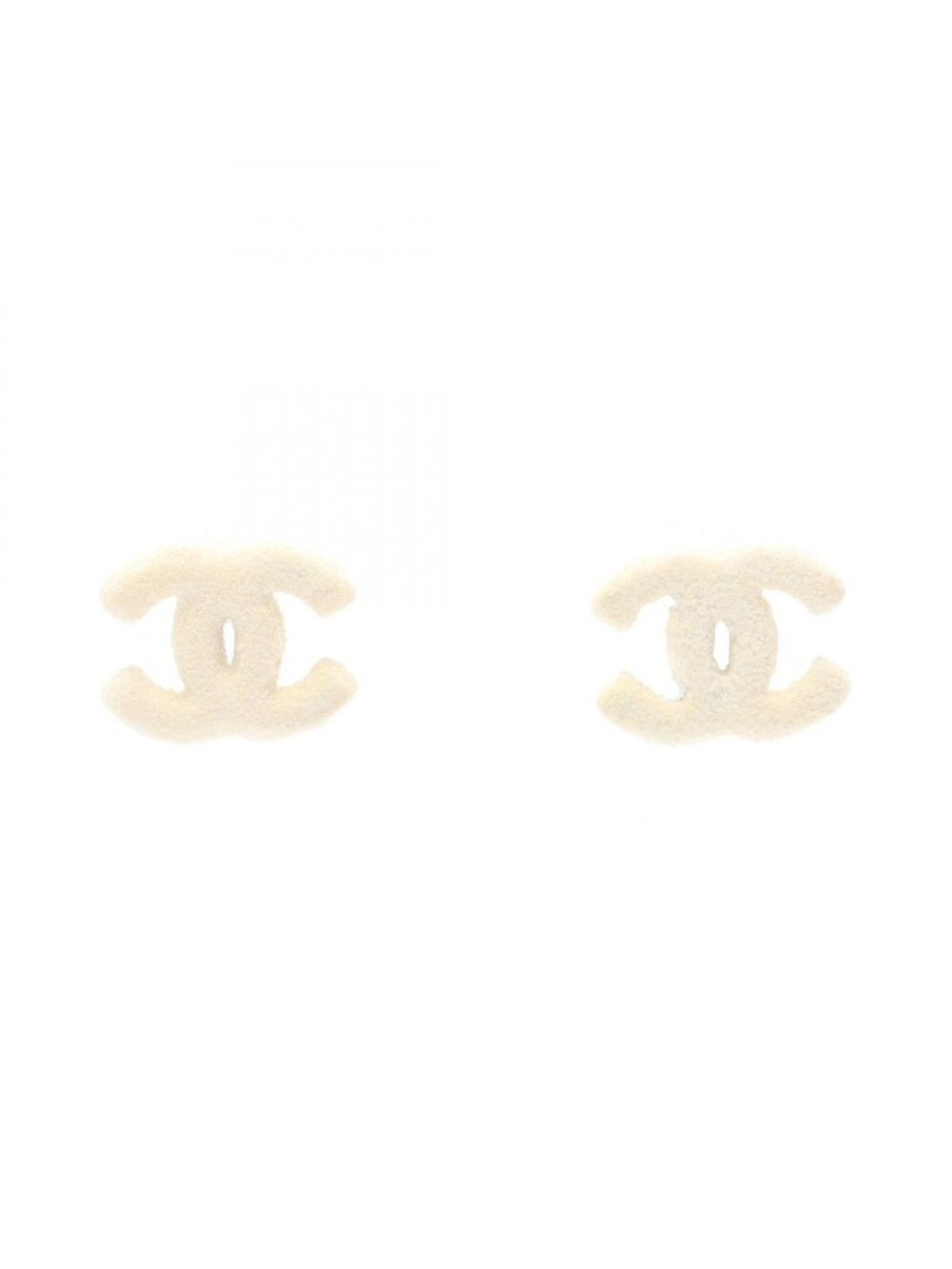 Chanel Earrings CC Logo Stainless Steel